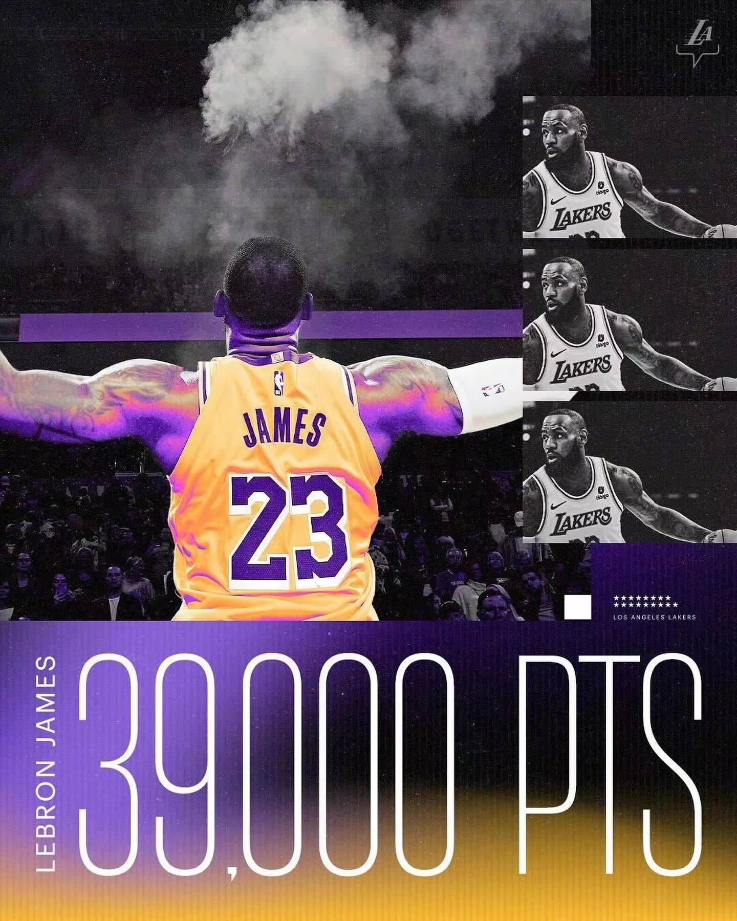 James slår historisk rekord, Lakers fejrer tre sejre i træk